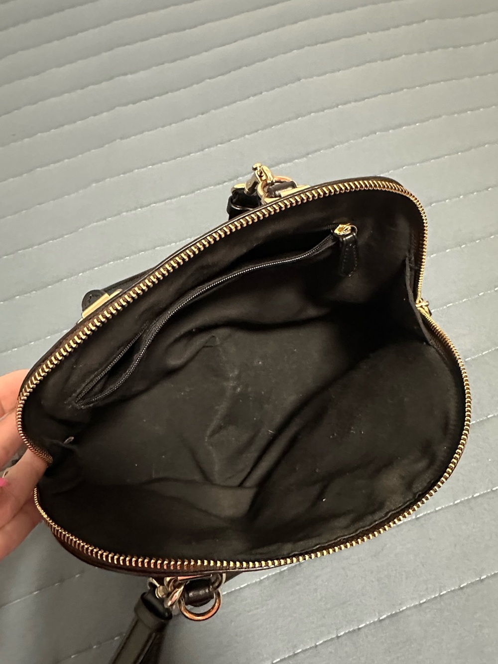 Coach Katy Dome Satchel Signature Canvas - Picture 6 of 15